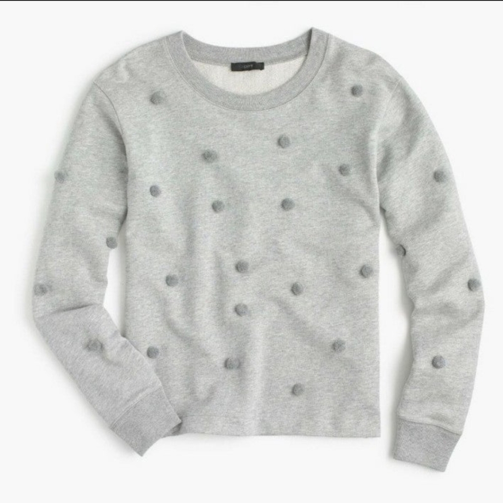 J Crew gray sweatshirt